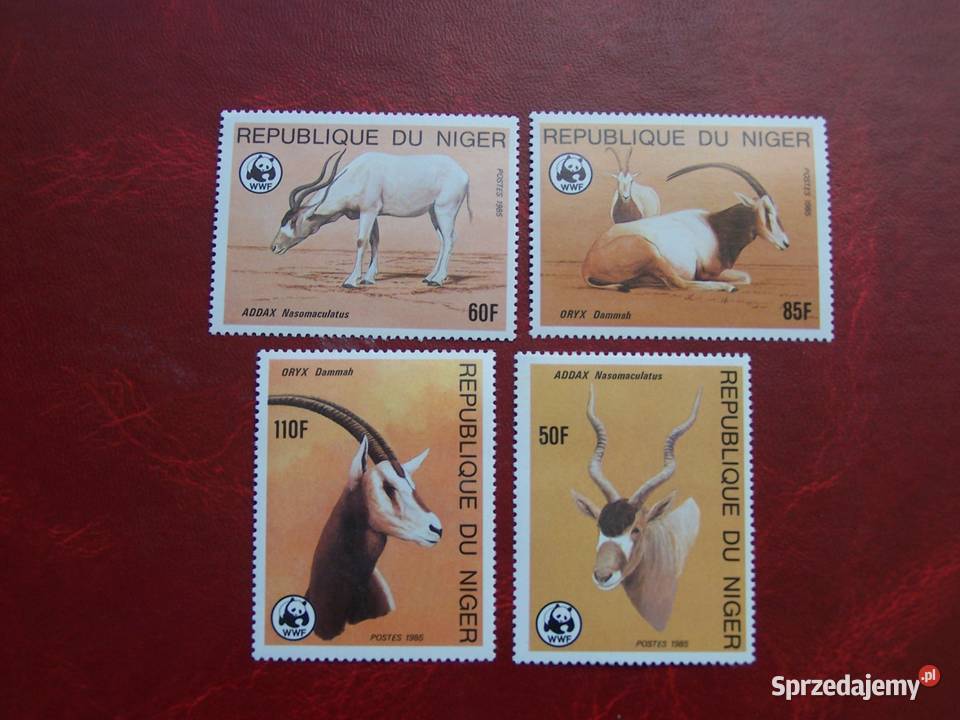 Niger 1985 MNH Mi 94144 Fauna Dzikie Zwierzęta
