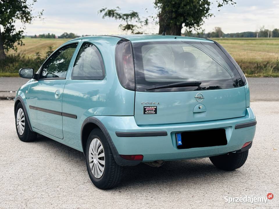 OPEL CORSA C 10 Benzyna Długie Opłaty 1000cm3 Samochody osobowe Witowo sprzedam