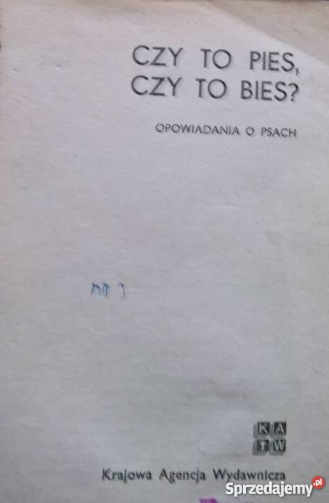 Czy to pies czy bies Proza i poezja Wrocław