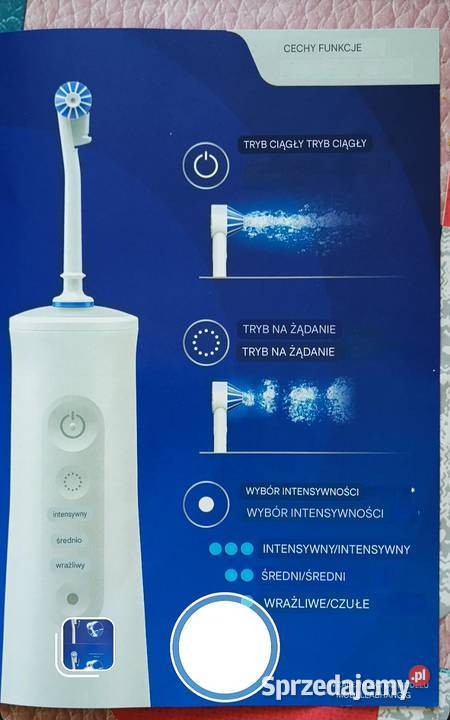 Irygator OralB szczoteczka wodna do zębów Zawory