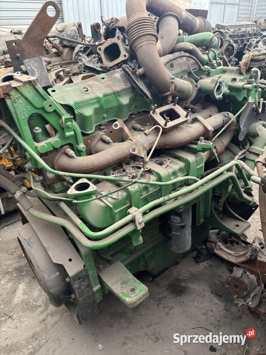 John Deere 6135RW405 Silnik Słupek Blok Kolektor Jastrzębniki