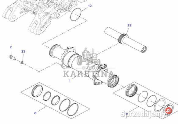 Fendt 930 933 936 939 942 GEN 7 Siłownik Układu Jastrzębniki sprzedam