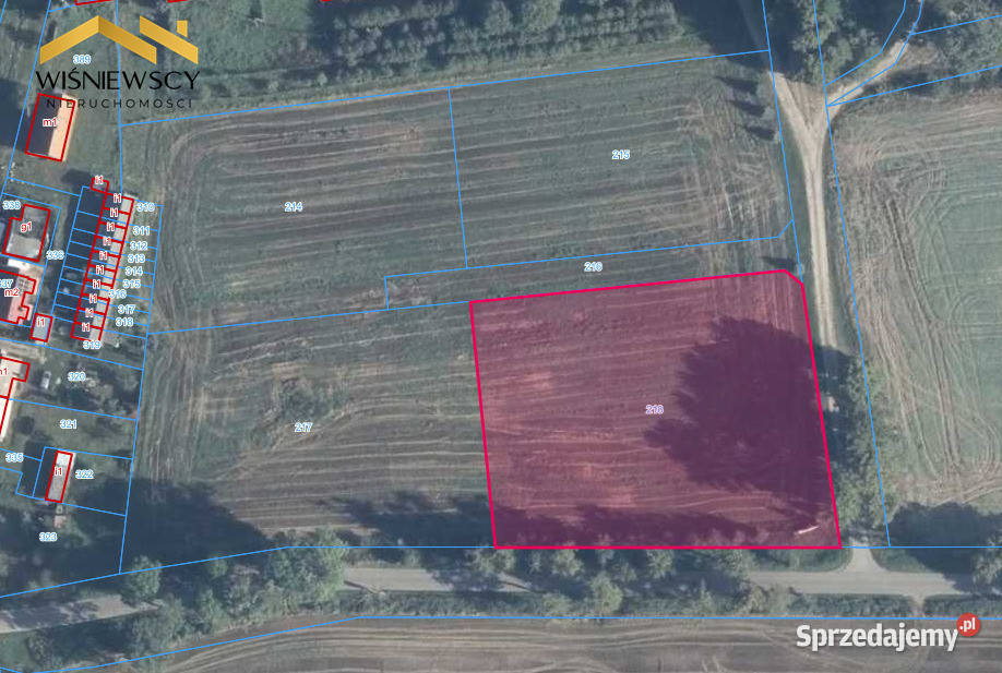 Działki z wydanymi warunkami zabudowy Wysoka budowlana