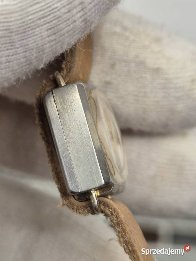 Zabytkowy damski zegarek Glashutte NRD Chorzów