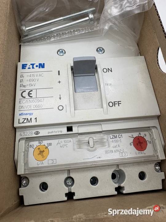 Eaton LZMC1A100I 3P 100A Wyłącznik mocy Warszawa