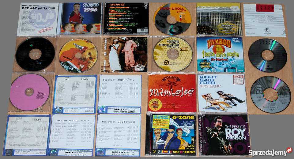 Płyty CD z muzyką single składanki albumy promo Piotrków Trybunalski sprzedam