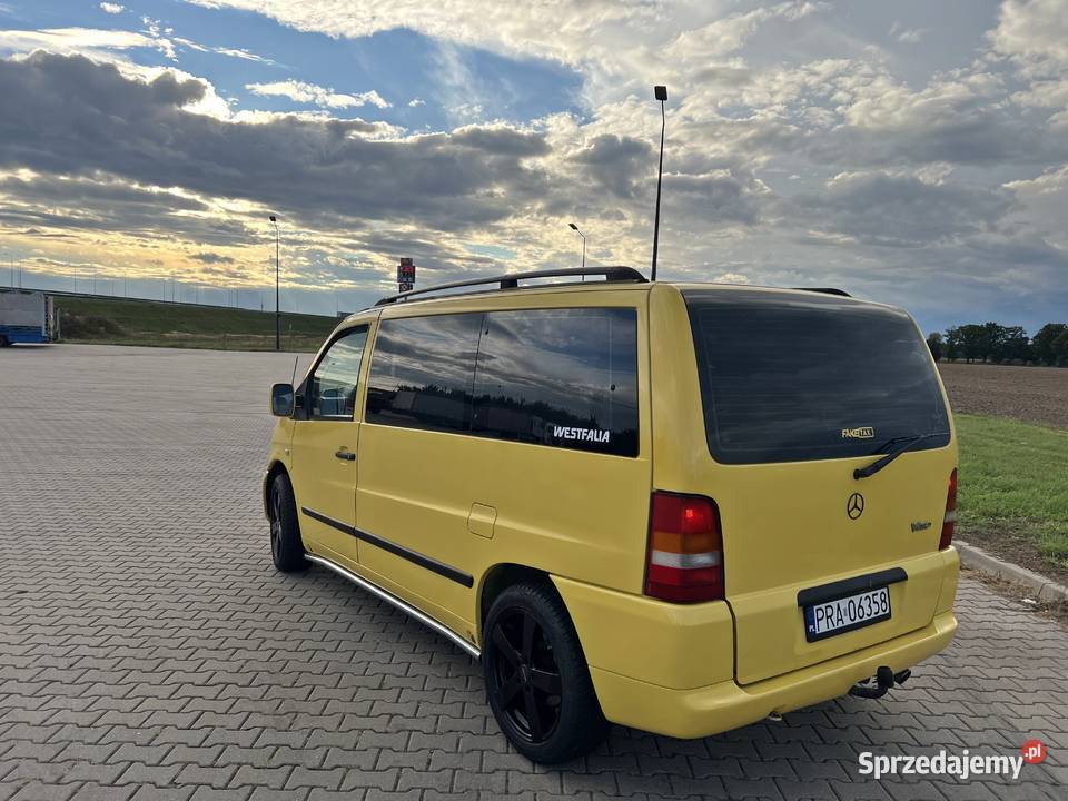 Mercedes Vito WESTFALIA Fun Łóżko stolik 122KM wielkopolskie Rawicz