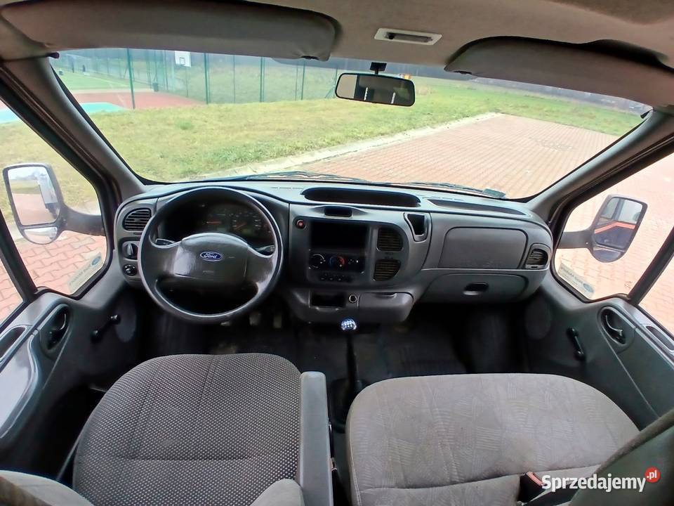 Ford transit 24 doka wywrotka kiper brygadówka 314000km Trzeszków
