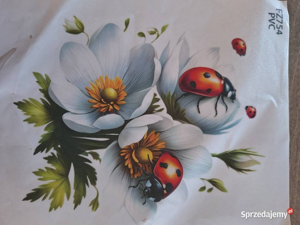 Naklejka na ścianę lodówkę komodę wc płytki Nowa wielokolorowy Kalisz