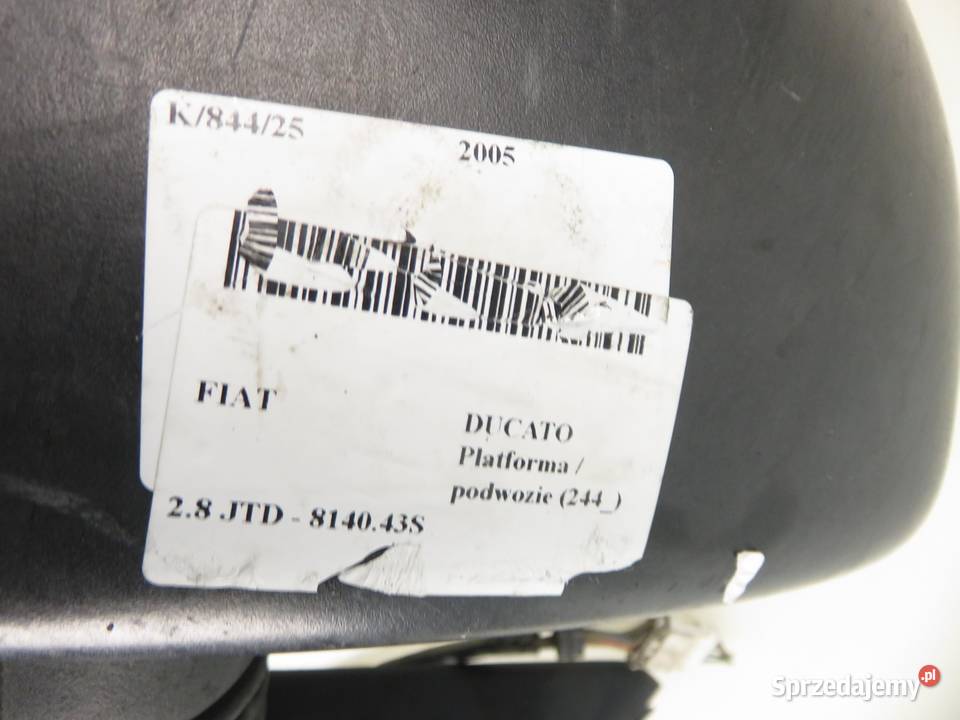 LUSTERKO PRAWE FIAT DUCATO 244 sprzedam