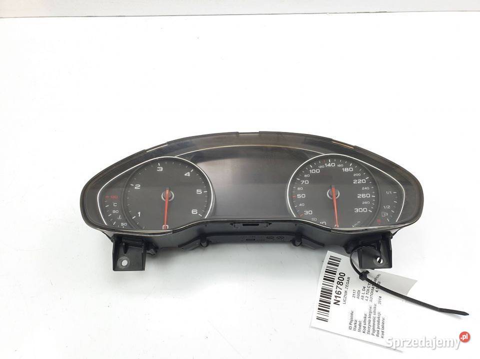 LICZNIK ZEGAR AUDI A8 L D4 4H0920840C Lipno