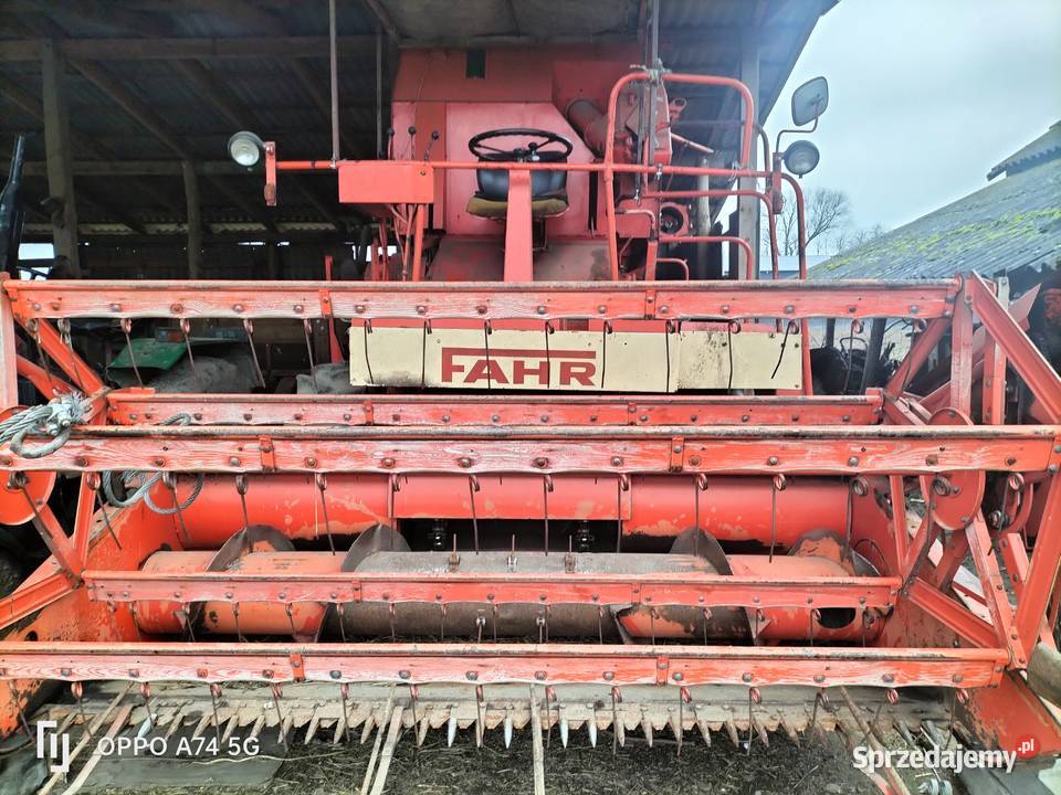 Kombajn zbożowy fahr m66 Radzanów