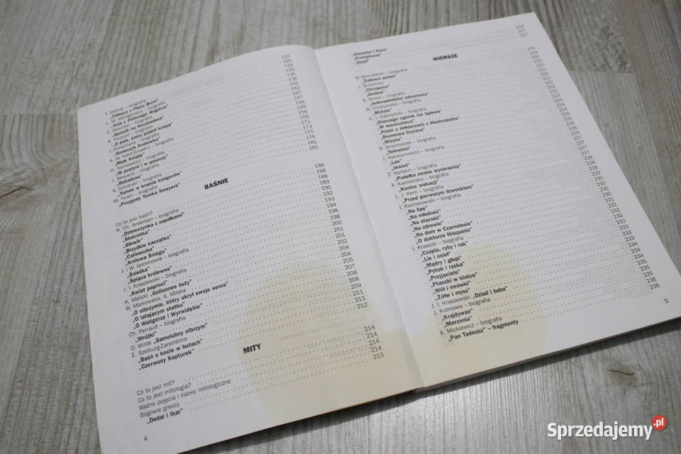 Opracowania lektur i wierszy szkoła podstawowa Wrocław