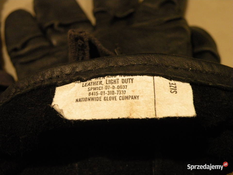 Rękawice Us Army light duty 4 dolnośląskie Wrocław sprzedam