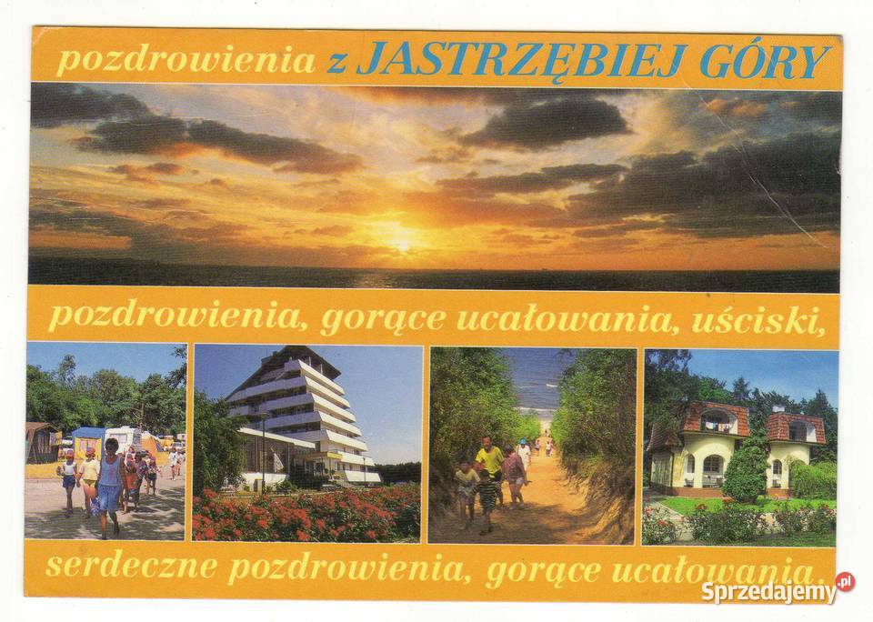 JASTRZĘBIA GÓRA POCZTÓWKA WIELOWIDOKOWA Krynki sprzedam