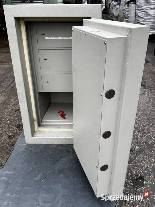 solidny sejf ognioodporny na 2 zamki kasa Prochowice