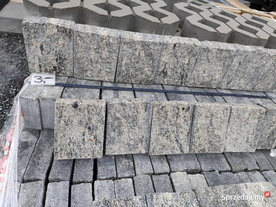 Palisada łupana Kostka brukowa Ogrodzenia płyty sprzedam