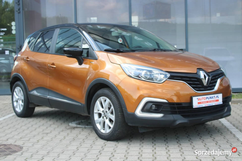Renault Captur 2019r Salon Fv23 Automat Czujniki nieuszkodzony