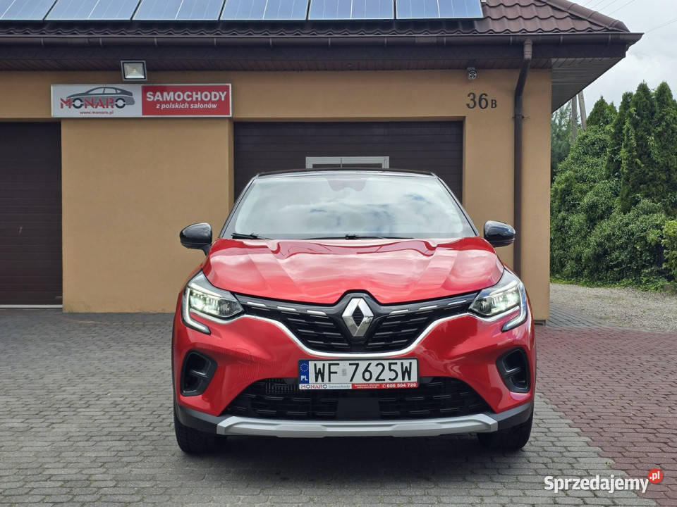 Renault Captur INTENS 13 TCe mHEV Automat Salon światła przeciwmgielne Nasiegniewo