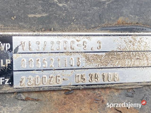 Oś Belka Przednia VL323DC53 006521106 9753310401 Maszewo