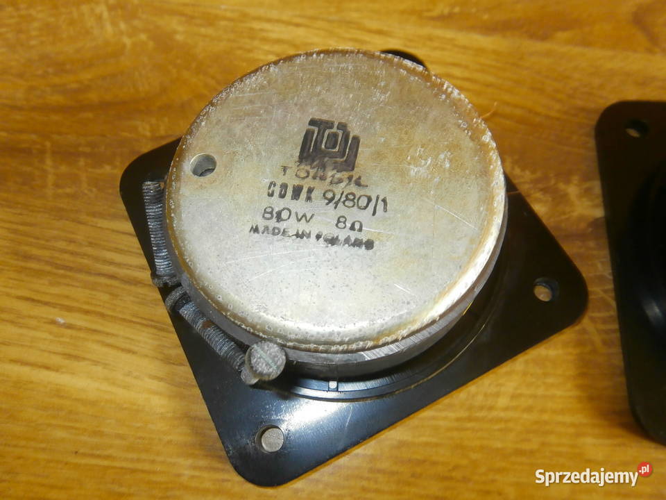 Głośniki TONSIL GDWK 9801 8ohm sprawne 2NOWE łódzkie sprzedam