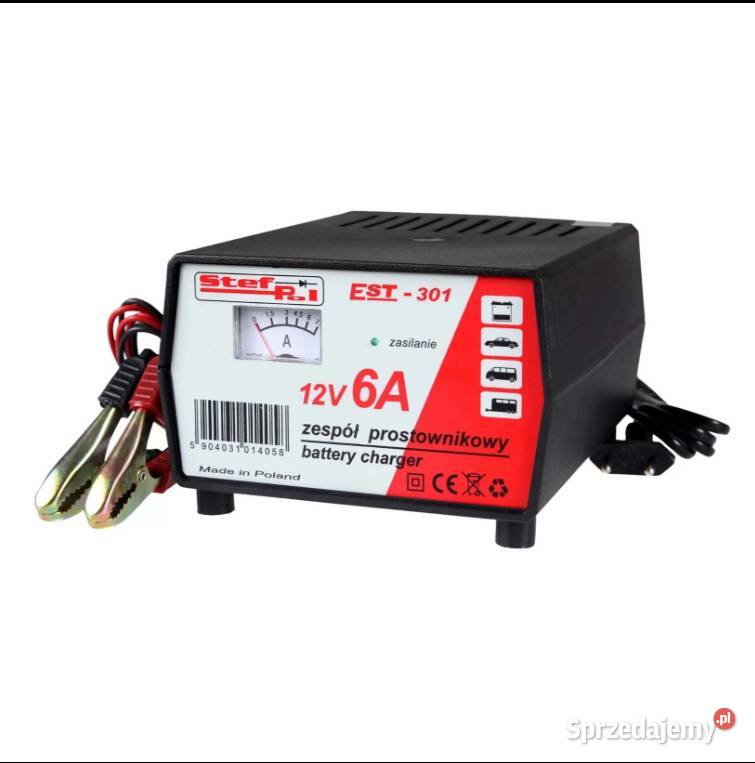 Prostownik StefPol EST301 12V6A Lublin sprzedam