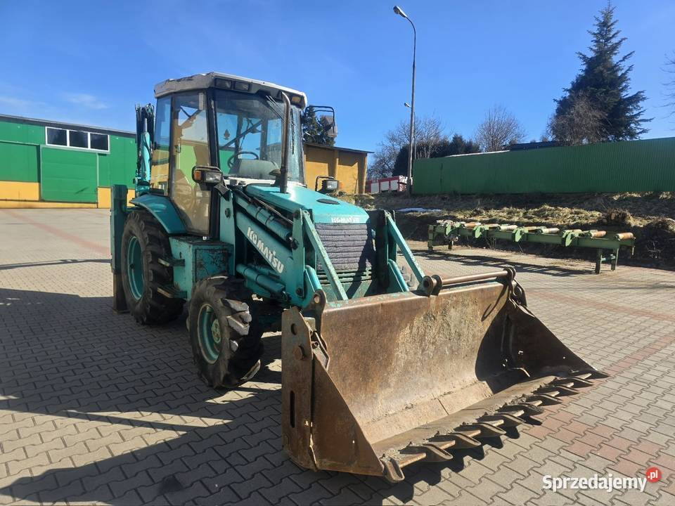 Koparko ładowarka Komatsu 95 Jordanów