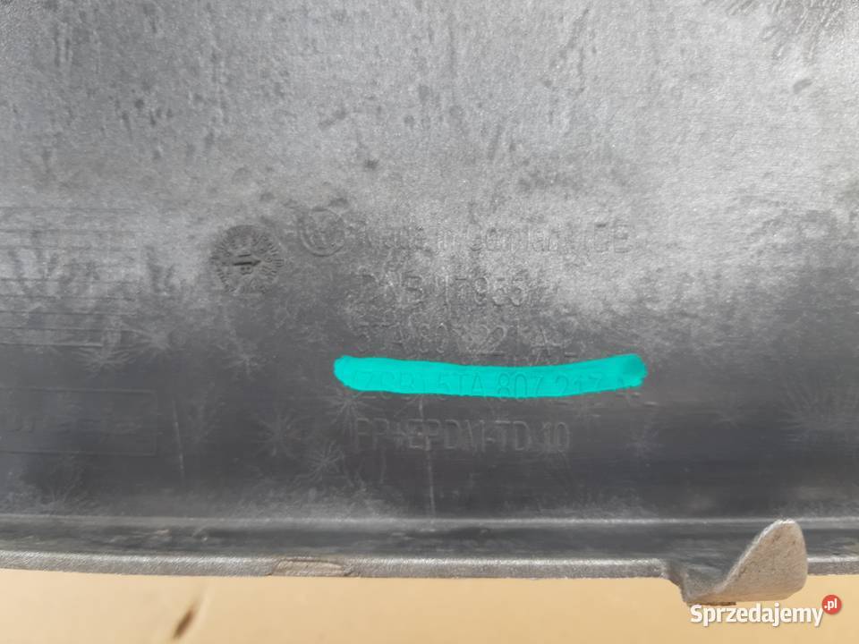 VW TOURAN 5TA ZDERZAK PRZÓD PRZEDNI PDC SPRYSKI Trzciel