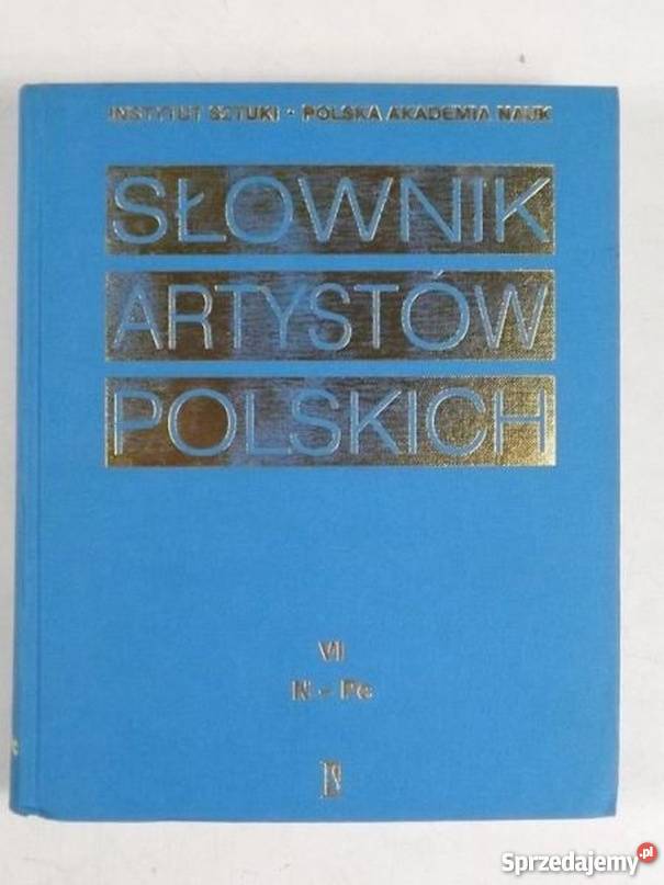 SŁOWNIK ARTYSTÓW POLSKICH VI NPC Kraków