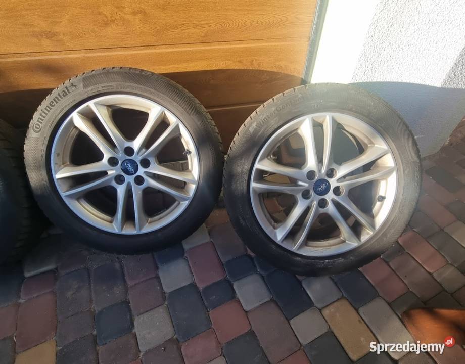Oryginalne alufelgi Ford 17 cal z oponam Trzebiatów sprzedam