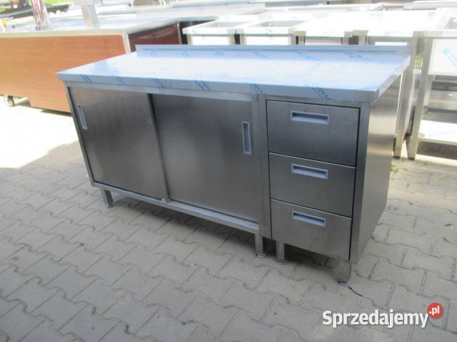 Stół Gastronomiczny Drzwi Suwane Szuflady Gastronomia wielkopolskie Ostrów Wielkopolski