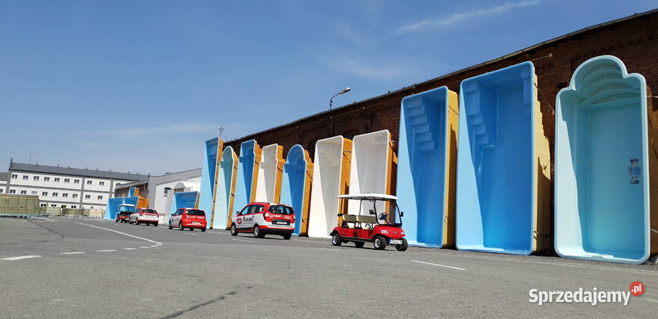 Basen ogrodowy poliestrowy gotowy 5x32x15 łódzkie Łódź
