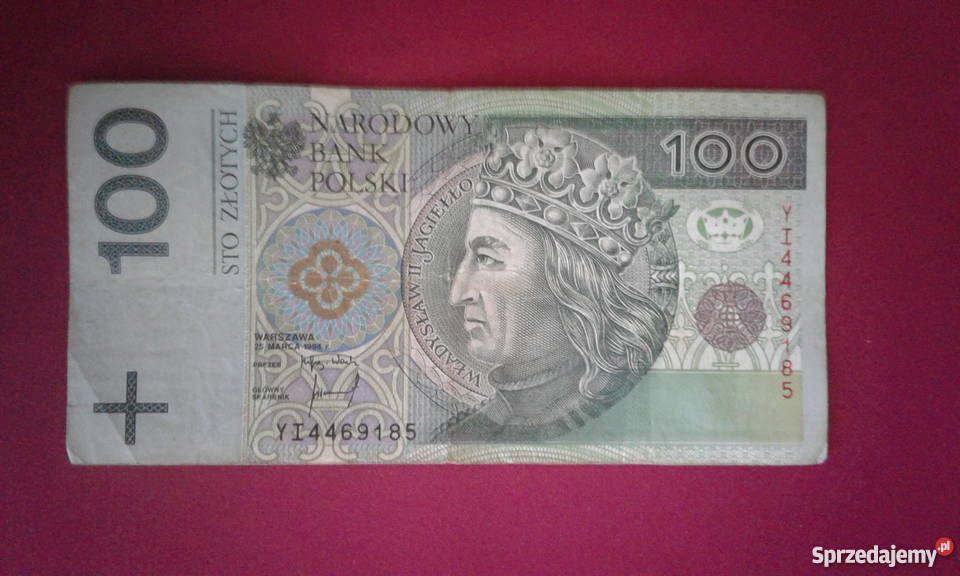 100 seria zastępcza limitowanaY 6