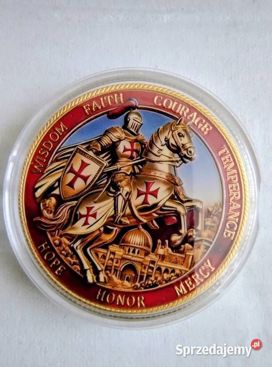 Medal rycerzy Templariuszy Żory
