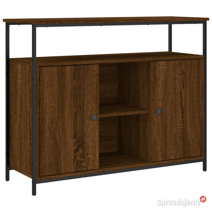 Szafka brązowy dąb 100x35x80 materiał Warszawa