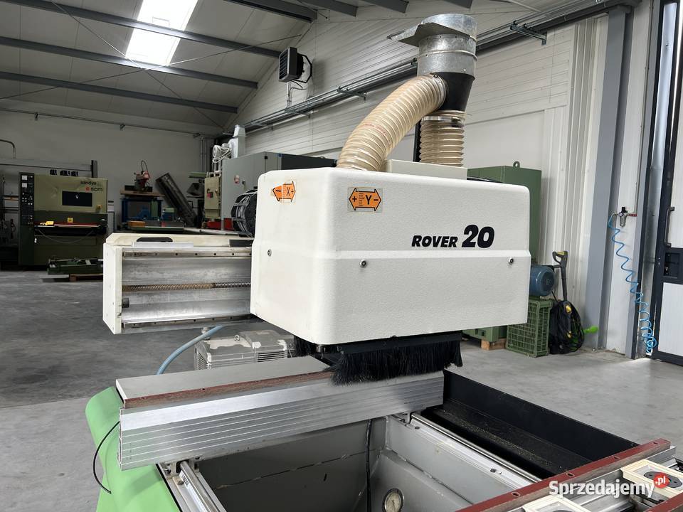 Centrum obróbcze CNC BIESSE ROVER 20 3osiowe Produkcja Łabuńki Pierwsze