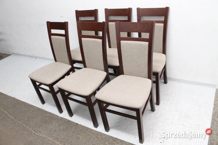 Krzesła 6 szt komplet ID 8592