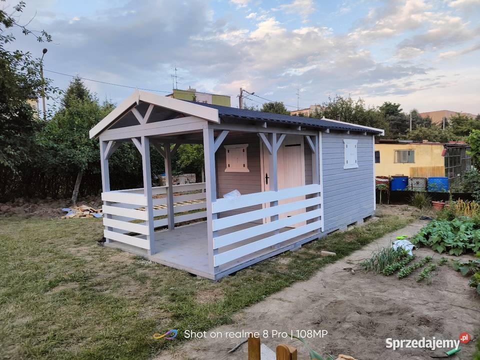 Domek z tarasem Montaż w kraj Kalisz sprzedam