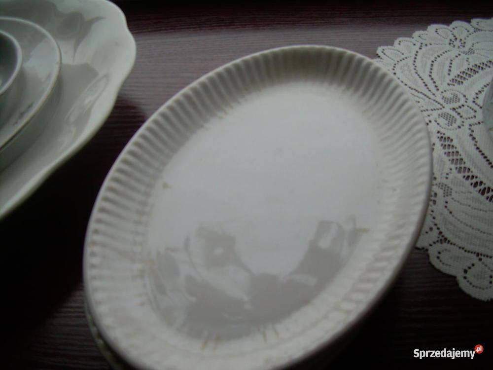 dużo półmiskówróżne porcelana szkło kryształ Warszawa