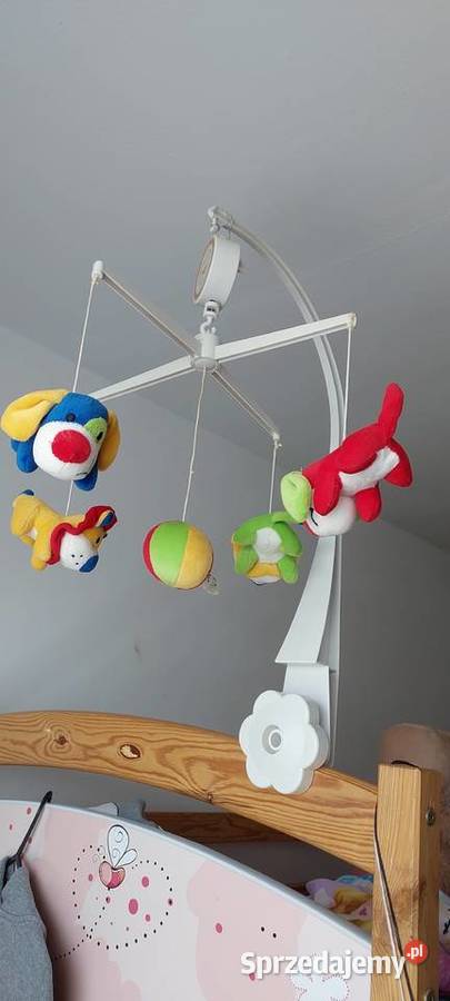 Karuzela z pozytywką na łóżeczko Łęczna