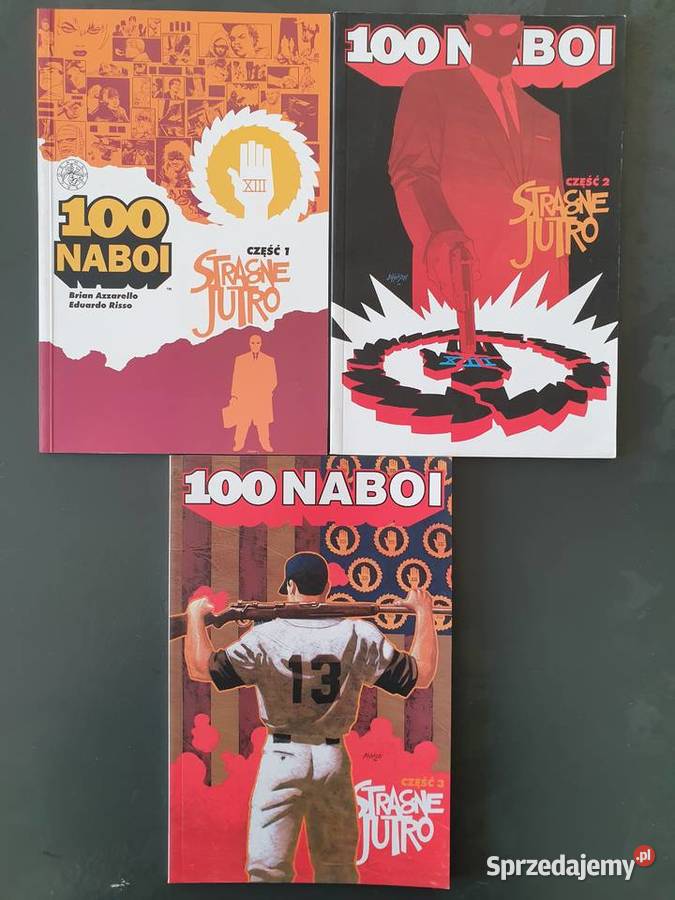 100 Naboi Stracone Jutro 3 komiksy komplet Komiksy pomorskie