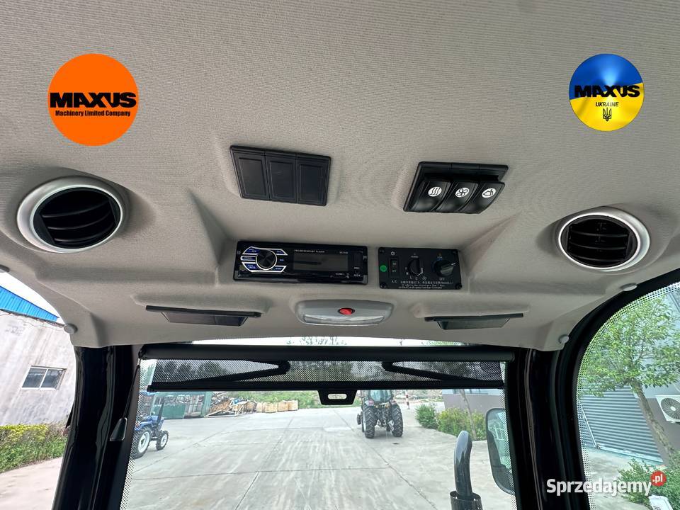 Nowy traktor Maxus 50 4x4 ciągnik Bosch Perkins Aleksandrów Łódzki sprzedam