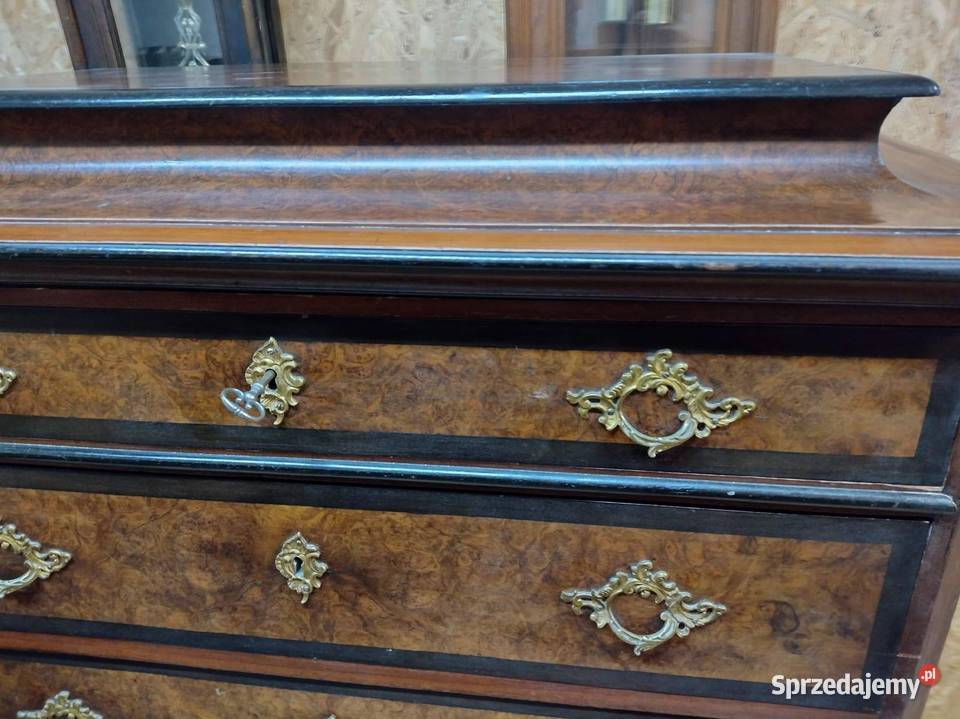 Komoda z szufladami Szyfoniera Biedermeier