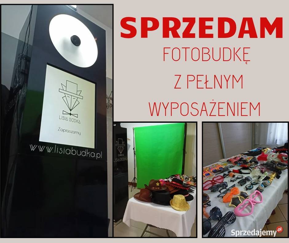 Fotobudka z pełnym wyposażeniem wielkopolskie Włoszakowice