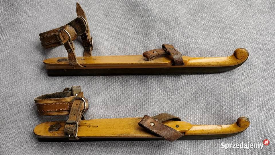 Stare drewniane łyżwy Wrocław sprzedam
