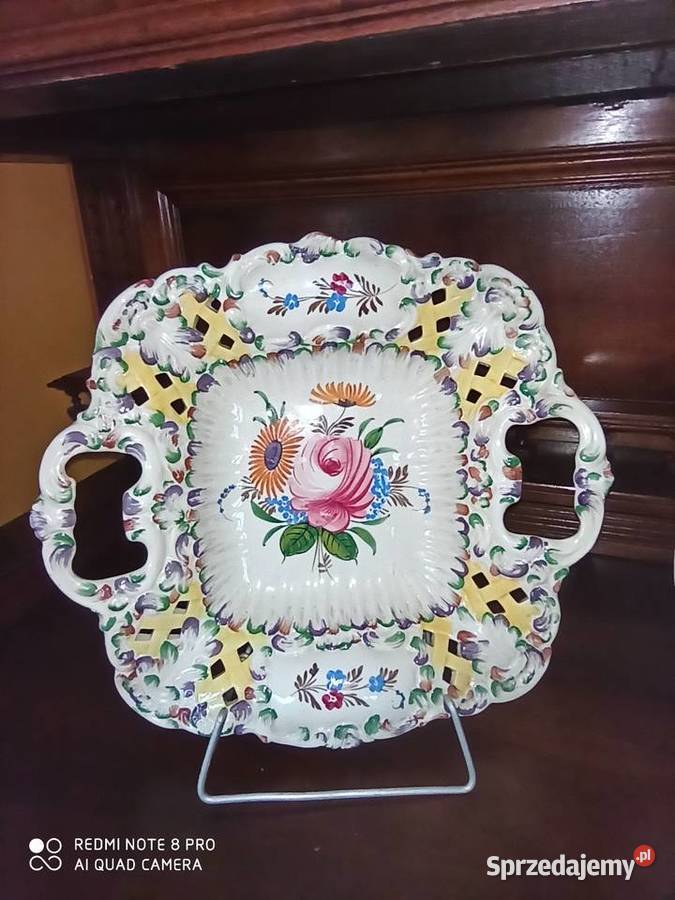 Bajeczna patera ręcznie malowana Made in Italy