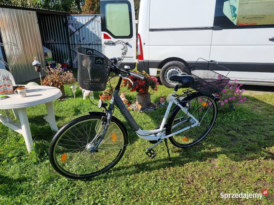 Rower Aluminiowy Damka TRIUMPH 6 Biegów Niska Dzierżoniów