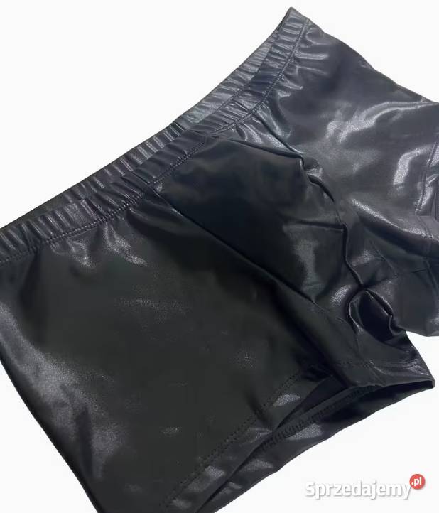 Nowe męskie bokserki z ekoskóry Gorlice