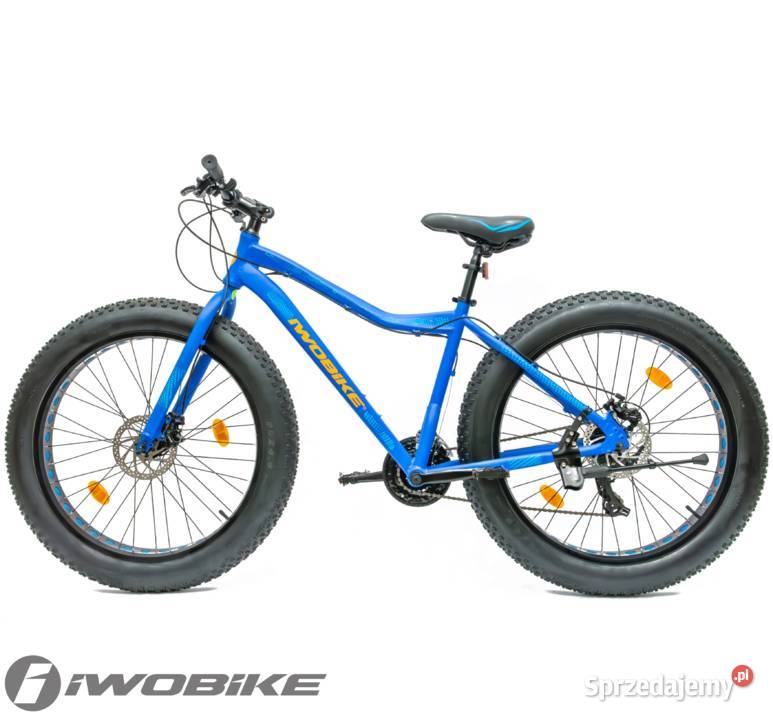 Rower Damski Męski Fatbike 26 IWOBIKE Shimano Gorlice