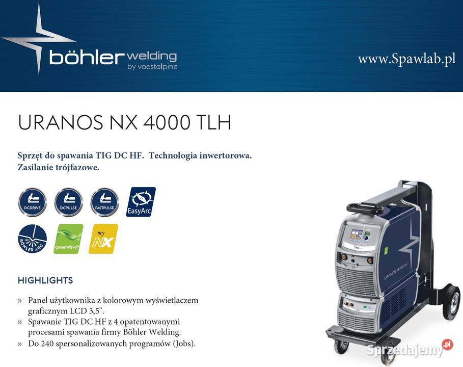 Bhler Selco Uranos NX 3200 TLH Krotoszyn